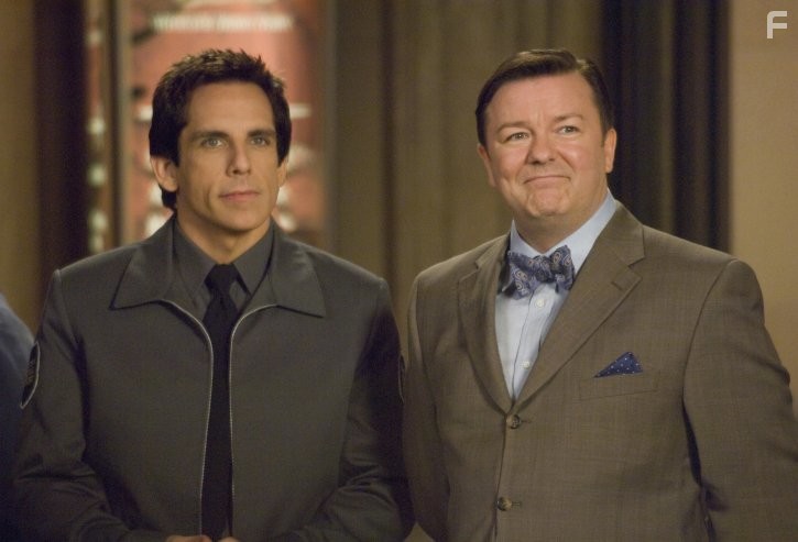 Ben Stiller and Ricky Gervais in Ночь в музее 2 (2009)