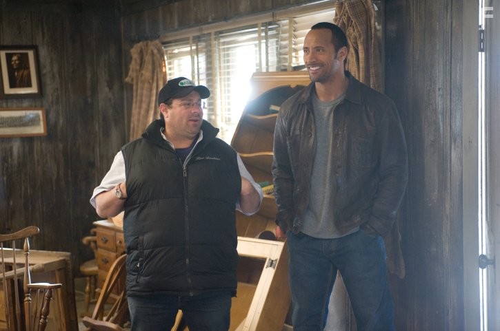 Andy Fickman and Dwayne Johnson in Ведьмина гора (2009)