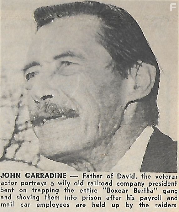 John Carradine in Берта по прозвищу 'Товарный вагон' (1972)