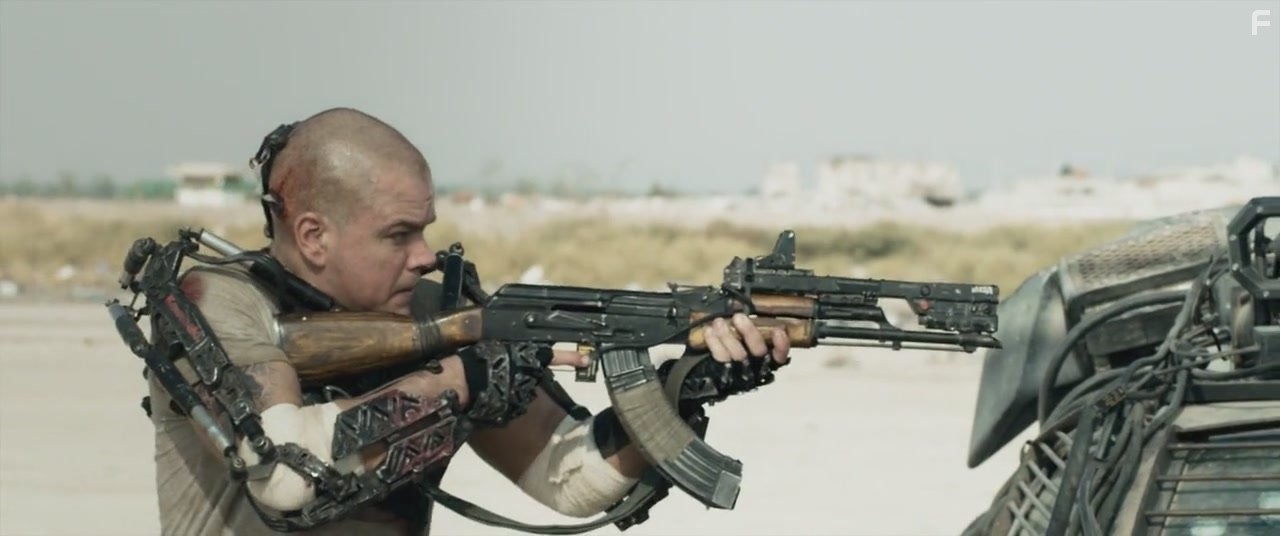 Matt Damon in Элизиум: Рай не на Земле (2013)