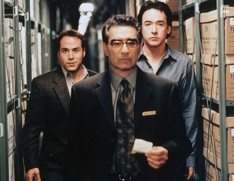 John Cusack and Jeremy Piven in Интуиция (2001)