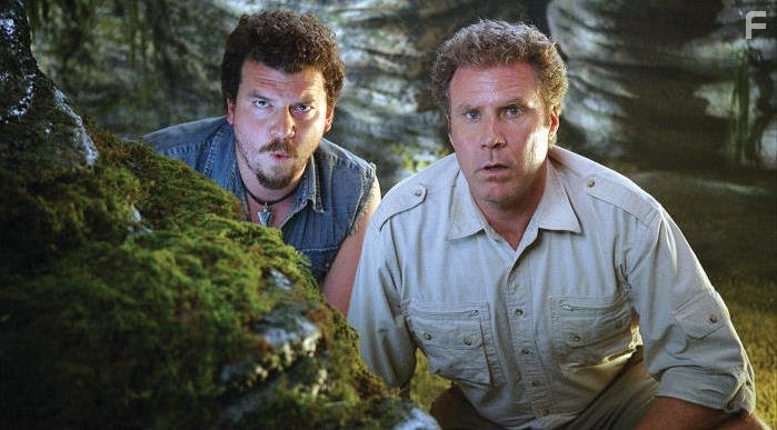 Will Ferrell and Danny McBride in Затерянный мир (2009)