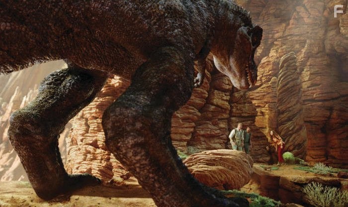 Will Ferrell, Anna Friel, Danny McBride, and Jorma Taccone in Затерянный мир (2009)