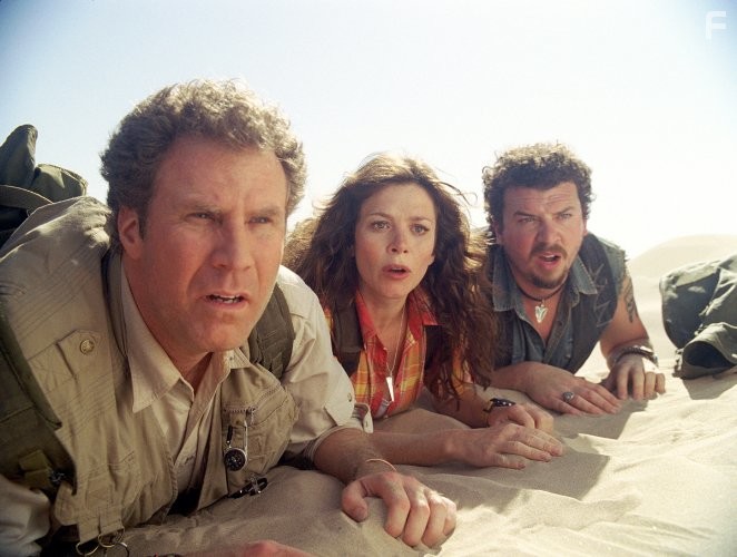 Will Ferrell, Anna Friel, and Danny McBride in Затерянный мир (2009)