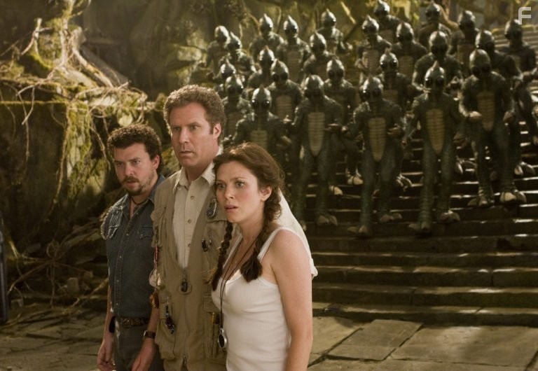 Will Ferrell, Anna Friel, and Danny McBride in Затерянный мир (2009)