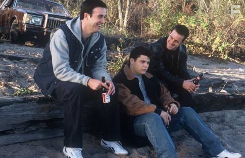 Scott Caan, Freddie Prinze Jr., and Jerry Ferrara in Законы Бруклина (2007)