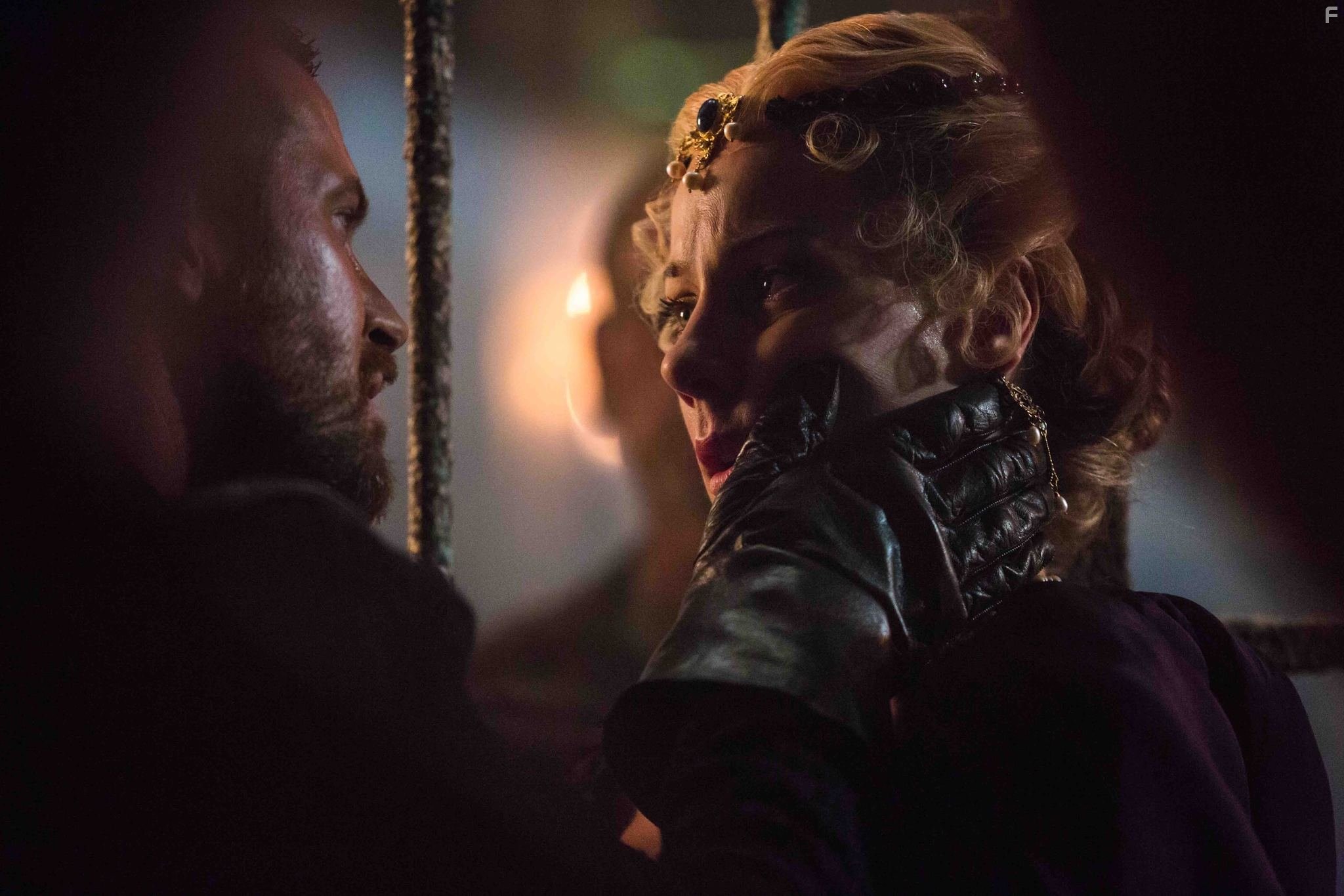 Kieran Bew and Jeany Spark in Демоны Да Винчи (2013)