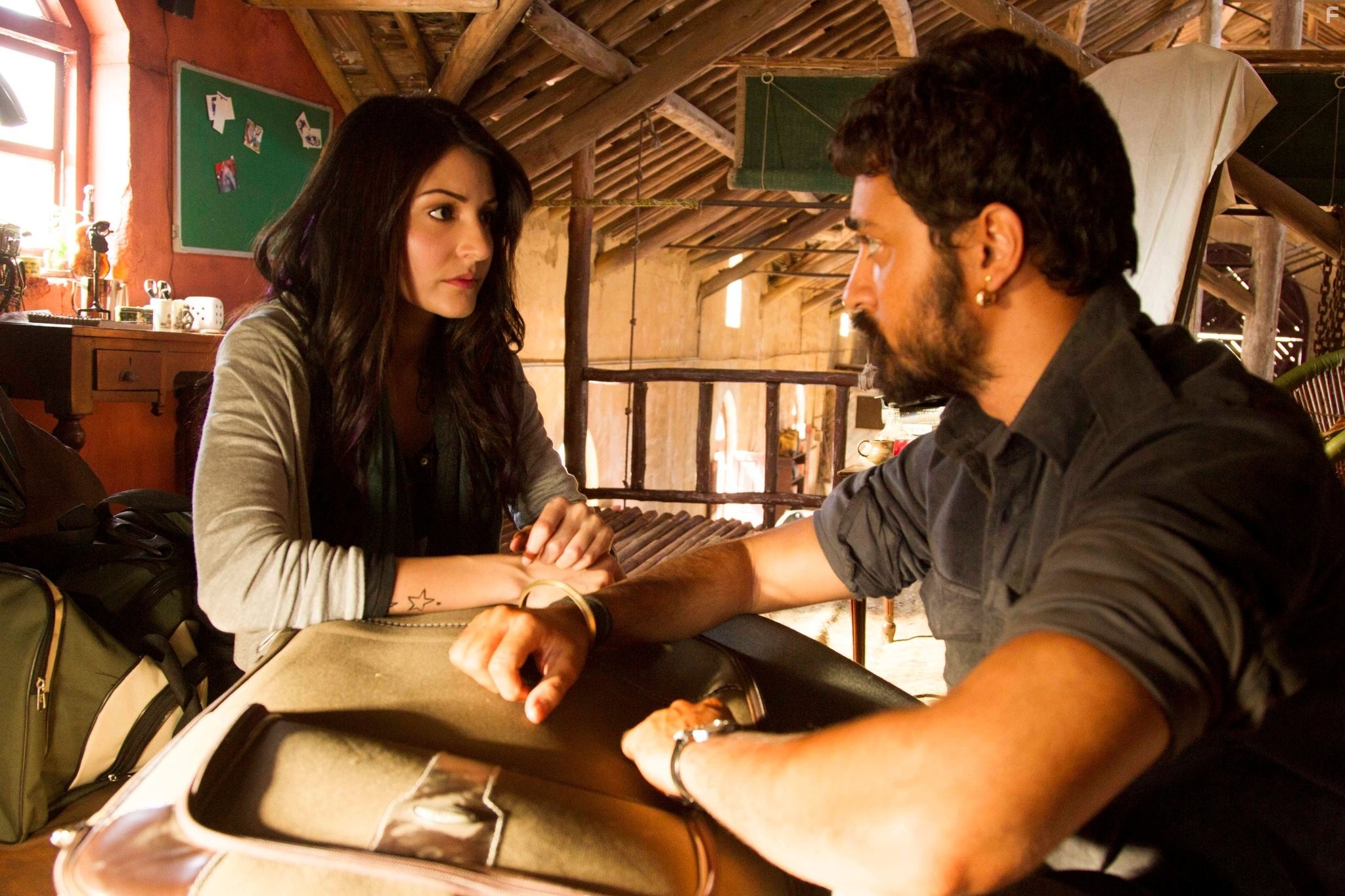 Imran Khan and Anushka Sharma in Матру, Биджли и Мандола (2013)