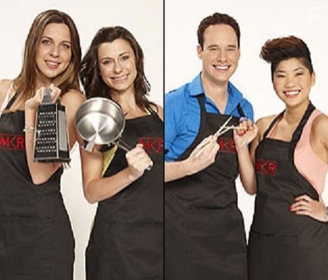 Lee Chan, Bella Jakubiak, Sammy Jakubiak, and Kane Lillywhite in My Kitchen Rules (2010)