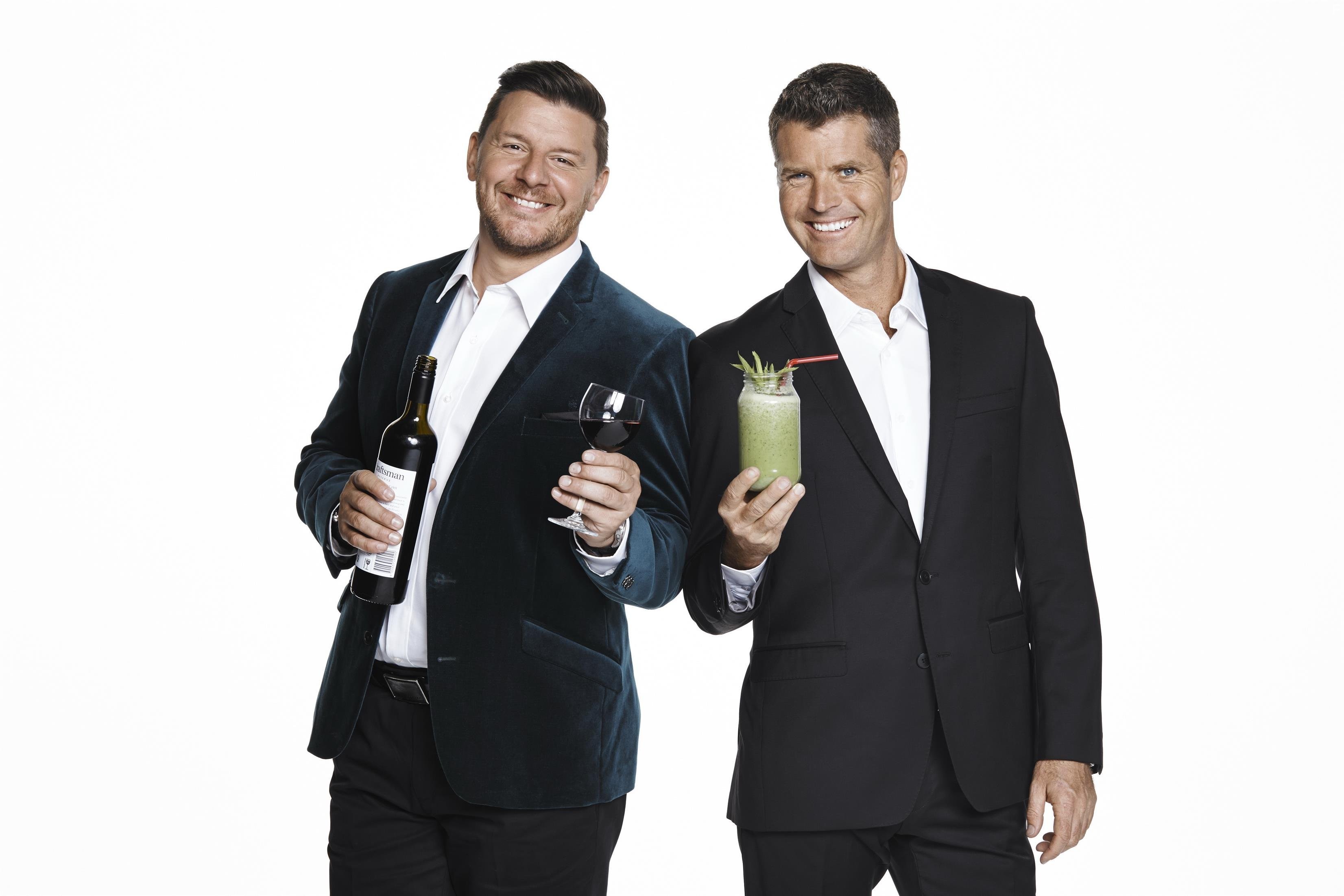 Manu Feildel and Pete Evans in My Kitchen Rules (2010)
