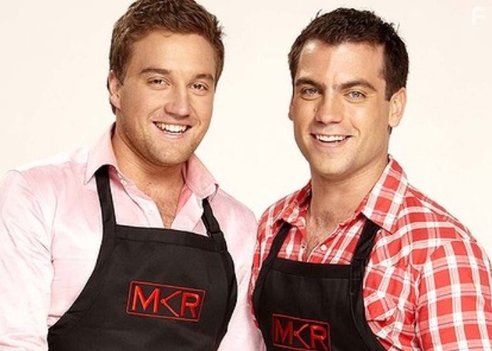 Bill Ringland and Alex McCann in My Kitchen Rules (2010)
