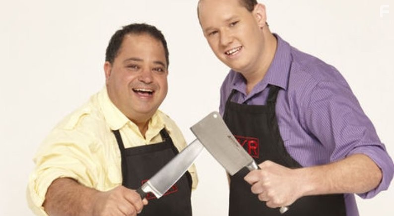 Johnnie Brown and Artie Vella in My Kitchen Rules (2010)