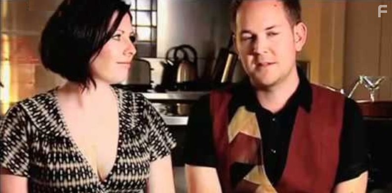 Paul Wood and Melissa Heilmann in My Kitchen Rules (2010)