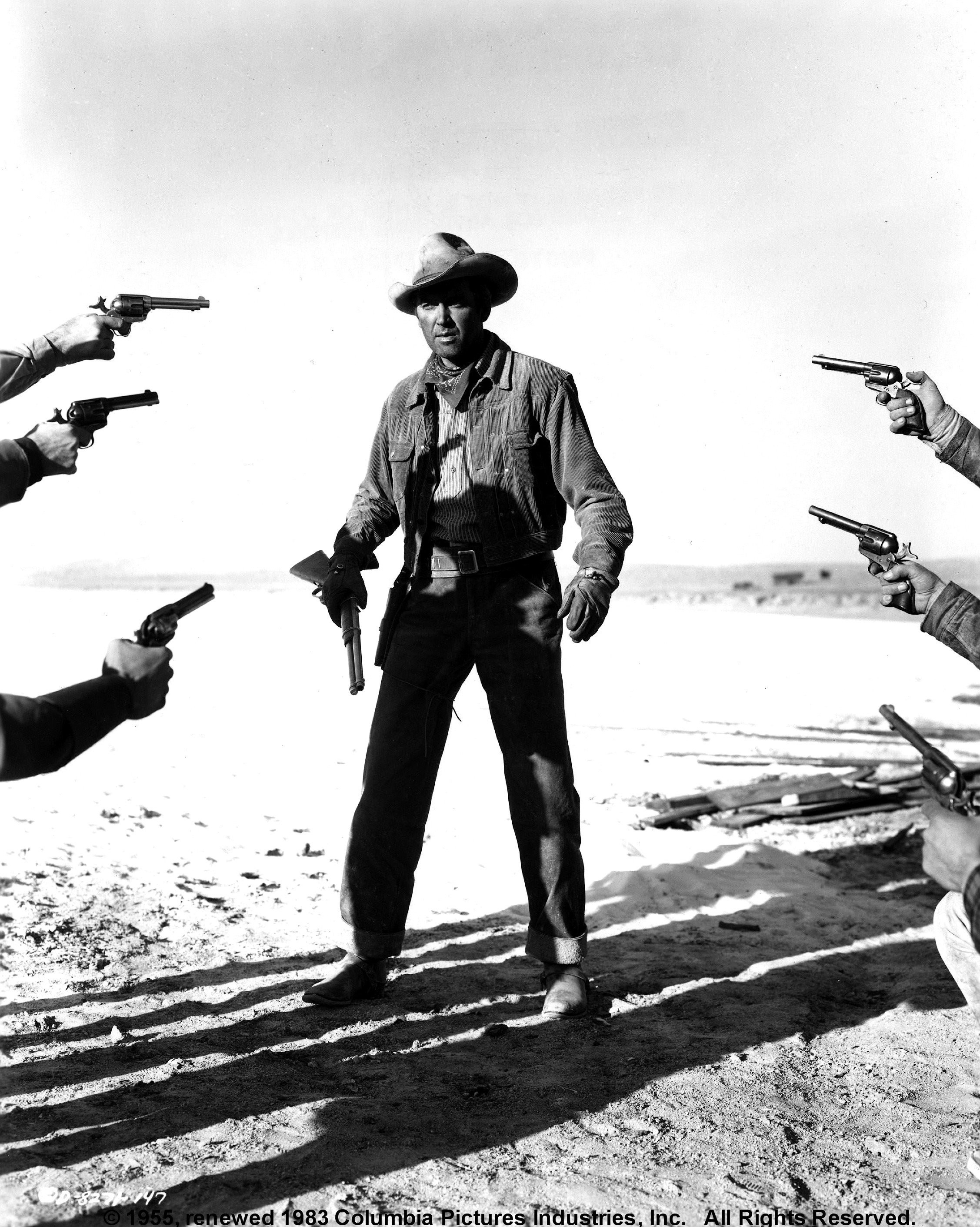 James Stewart in Человек из Ларами (1955)