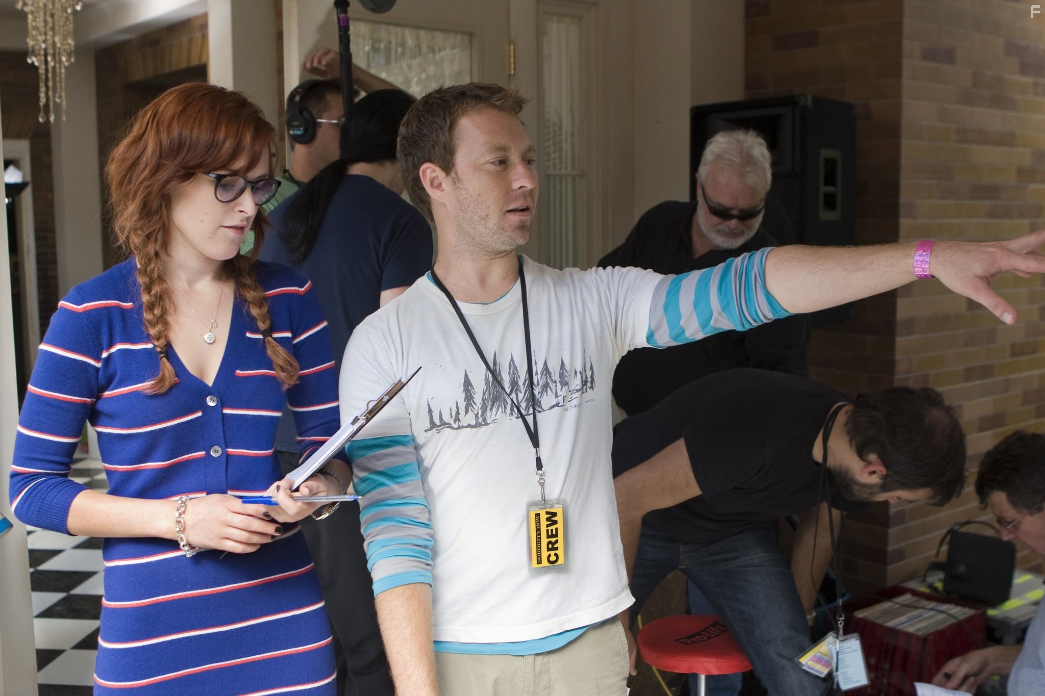 Stewart Hendler and Rumer Willis in Крик в общаге (2009)