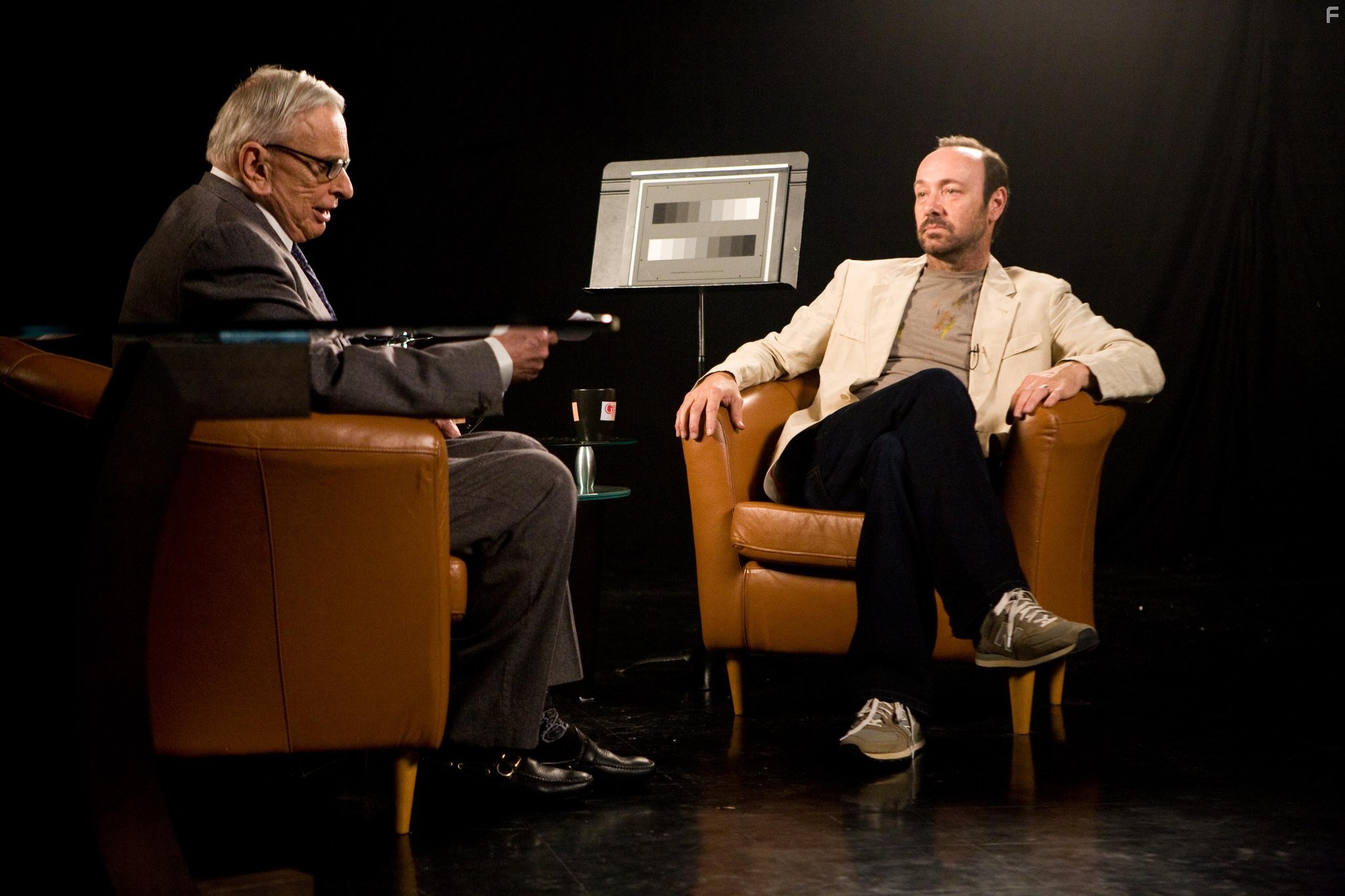Kevin Spacey and Gore Vidal in Психоаналитик (2009)