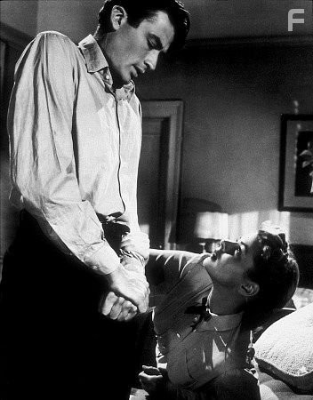 "Spellbound," Gregory Peck and Ingrid Bergman. 1945 United Artists