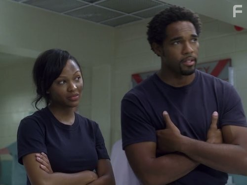 Jason George and Meagan Good in Доктор Хаус (2004)