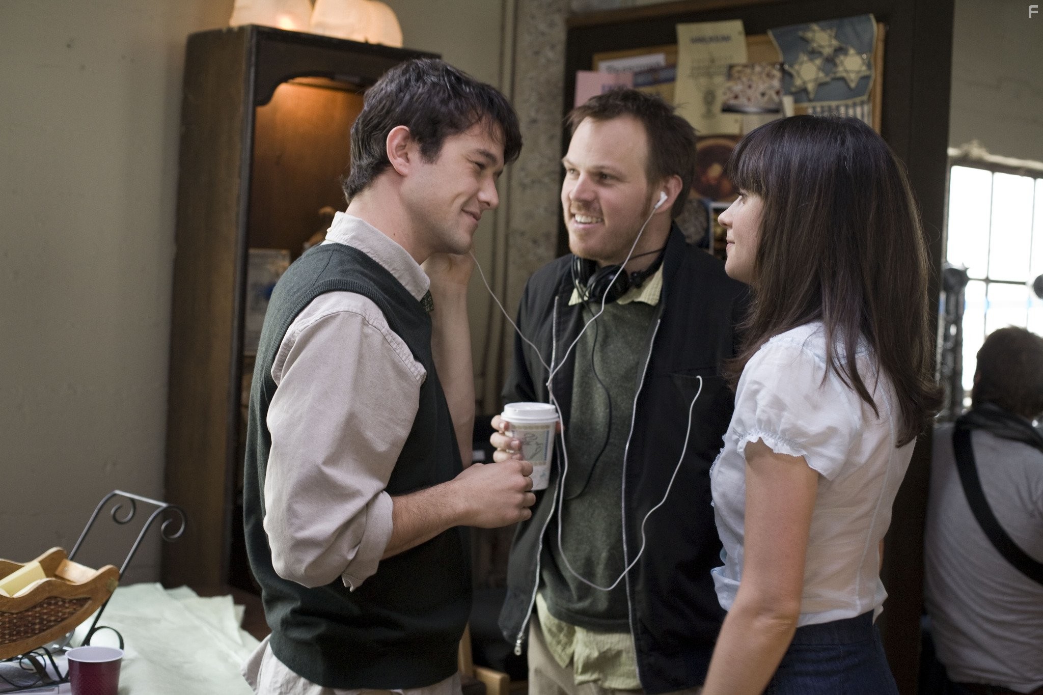 Zooey Deschanel, Joseph Gordon-Levitt, and Marc Webb in (500) дней летa (2009)