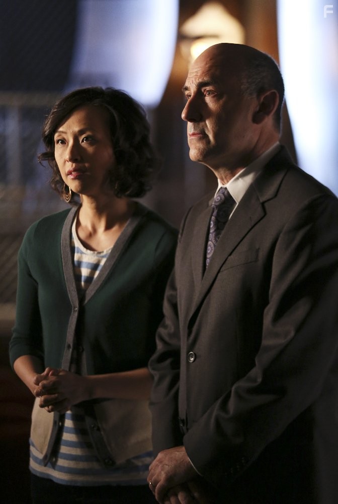 James Eckhouse and Joy Osmanski in Касл (2009)