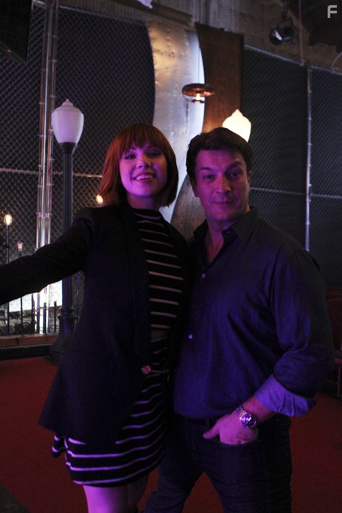 Nathan Fillion and Carly Rae Jepsen in Касл (2009)