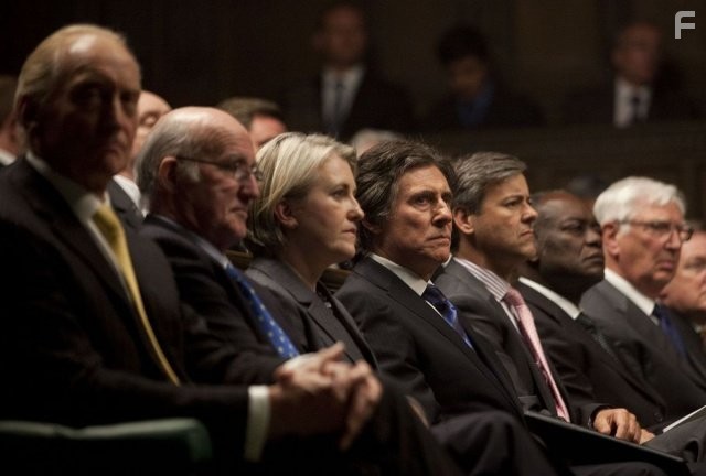 Gabriel Byrne, Charles Dance, Rupert Graves, and Sylvestra Le Touzel in Secret State (2012)