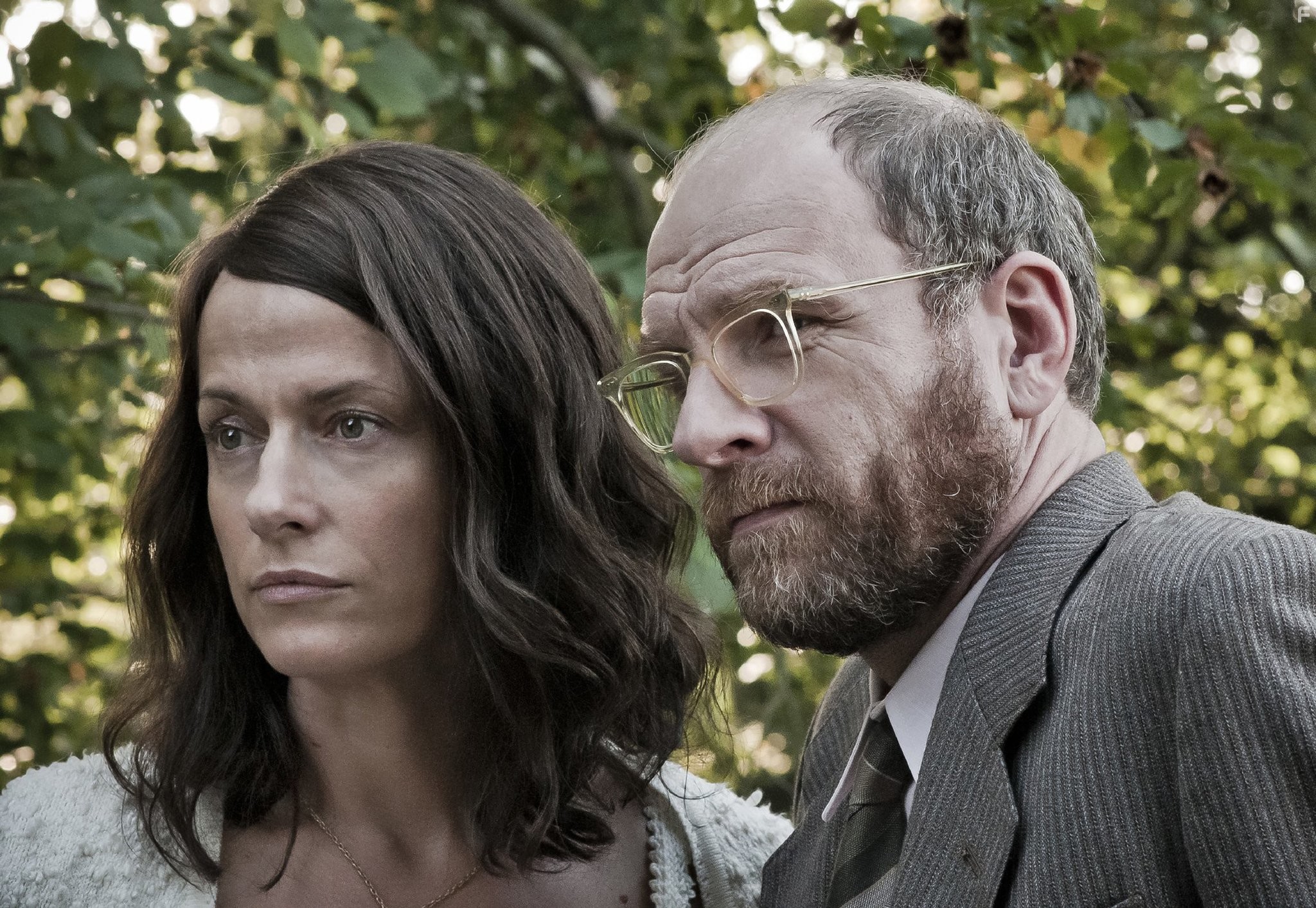 Claudia Michelsen and G?tz Schubert in Der Turm (2012)