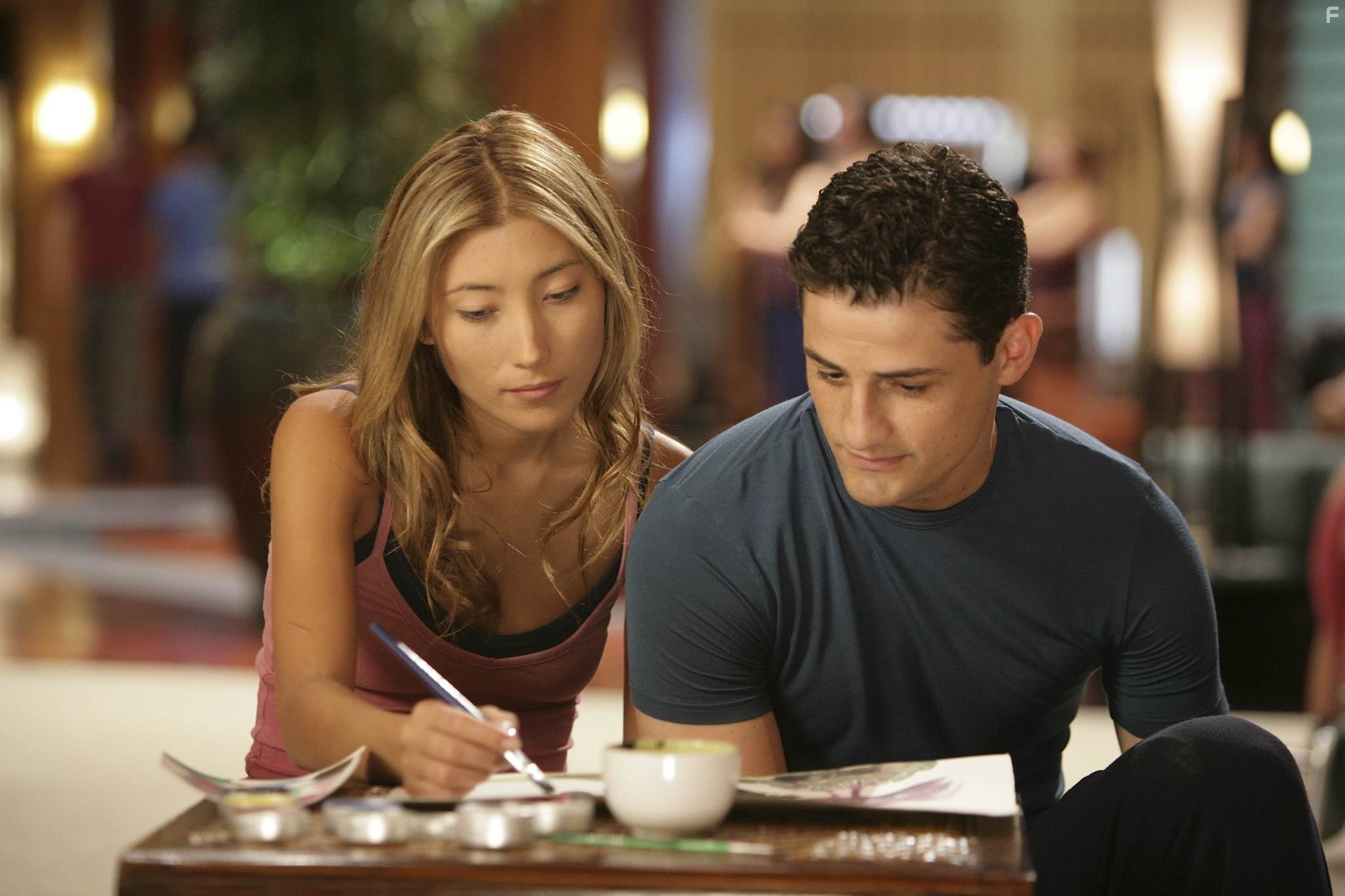 Dichen Lachman and Enver Gjokaj in Кукольный дом (2009)
