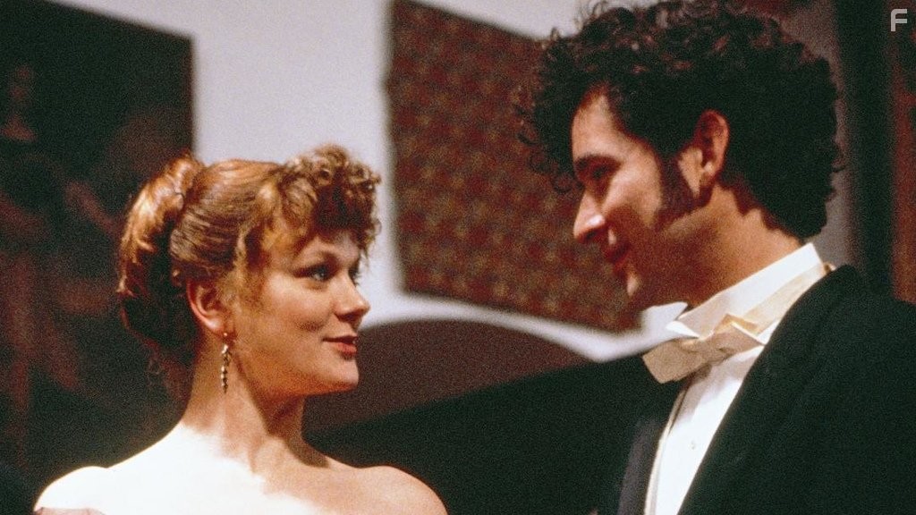 Samantha Bond and Robert Hines in The Black Candle (1991)