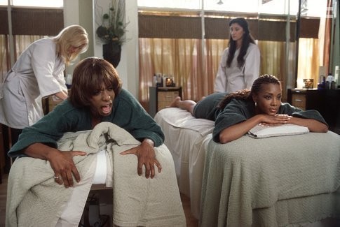 Vivica A. Fox and Miguel A. N??ez Jr. in Суперстар (2002)