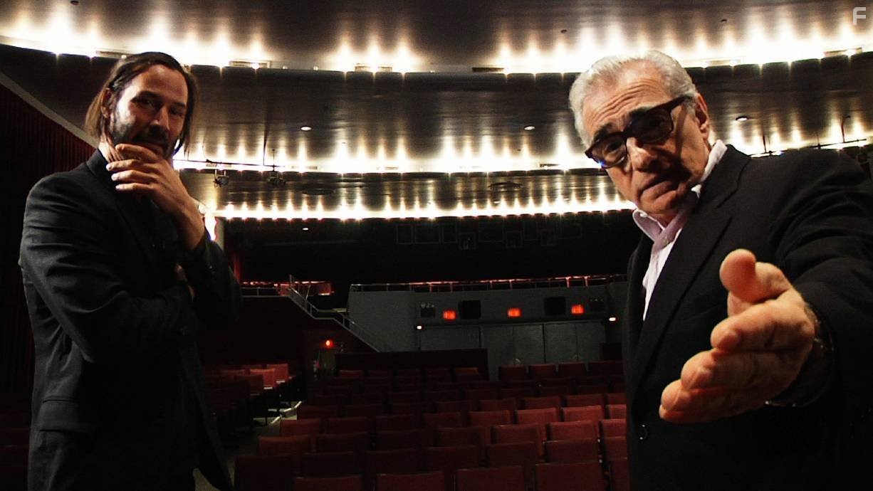 Keanu Reeves and Martin Scorsese in Бок о бок (2012)