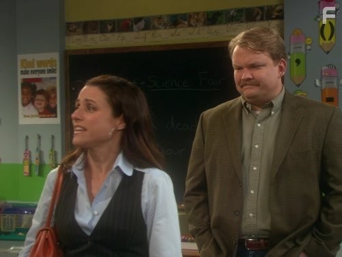 Julia Louis-Dreyfus and Andy Richter in Новые приключения старой Кристин (2006)