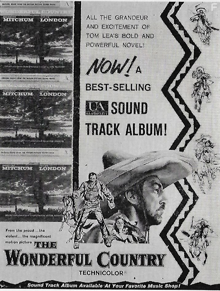 Robert Mitchum in The Wonderful Country (1959)