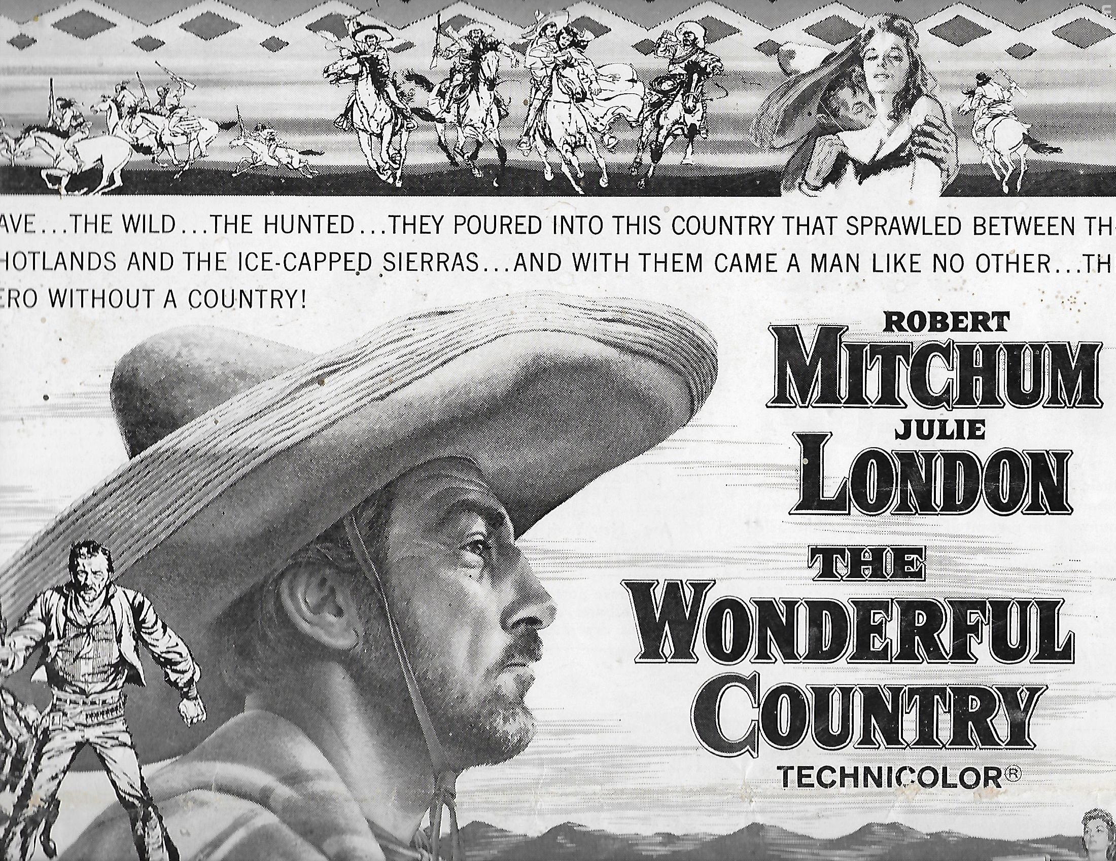 Robert Mitchum in The Wonderful Country (1959)