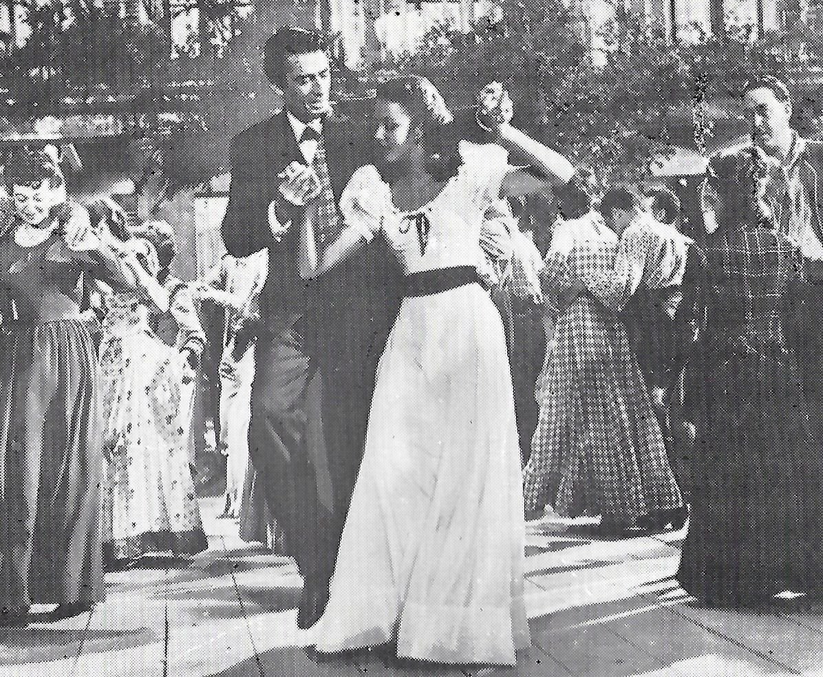 Gregory Peck and Jennifer Jones in Дуэль под солнцем (1946)