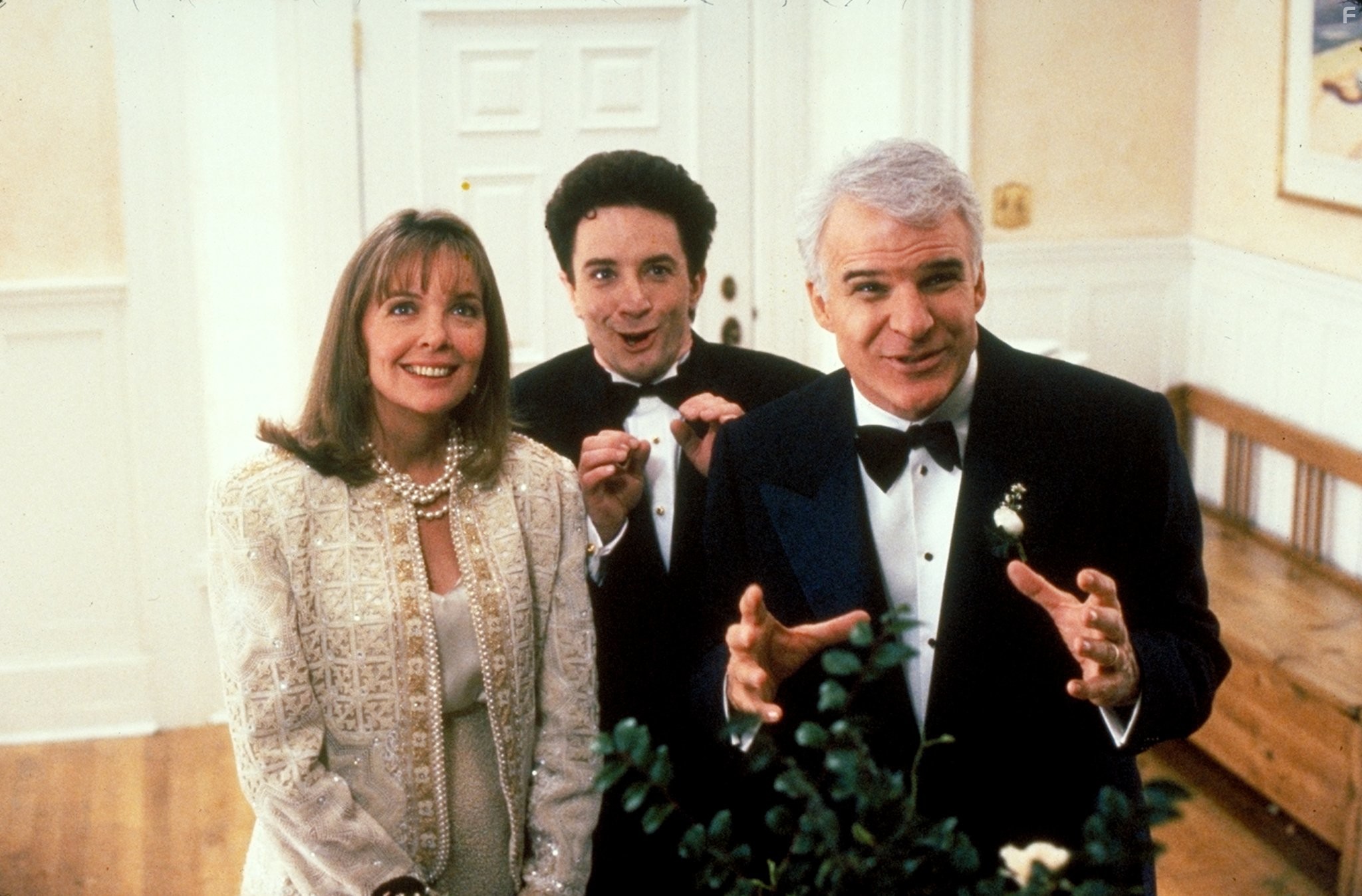 Steve Martin, Diane Keaton, and Martin Short in Отец невесты (1991)