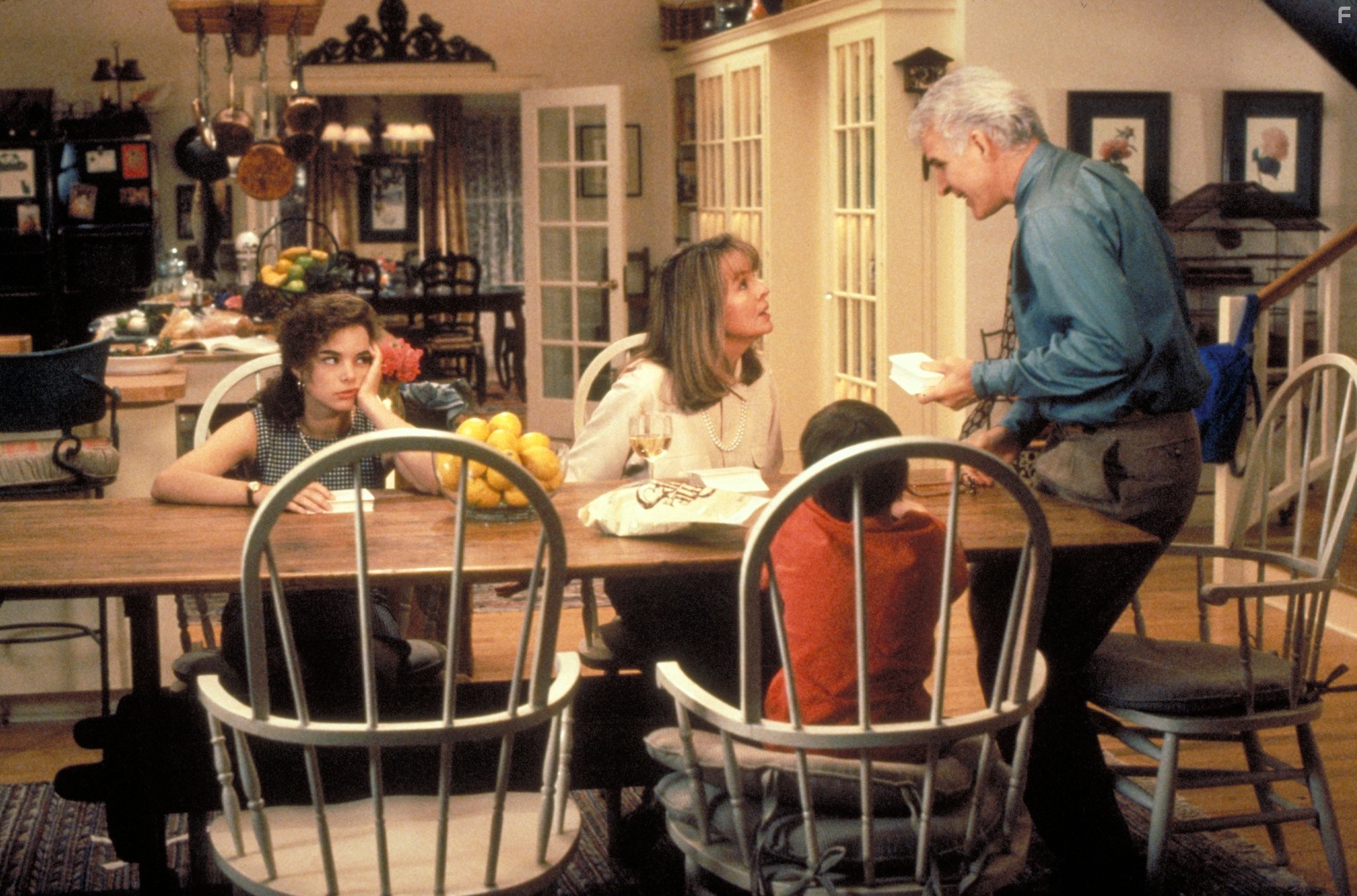 Steve Martin and Diane Keaton in Отец невесты (1991)