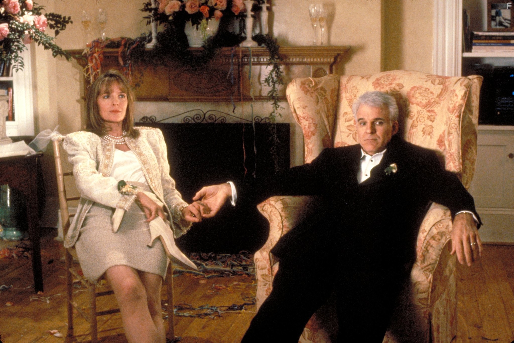 Steve Martin and Diane Keaton in Отец невесты (1991)