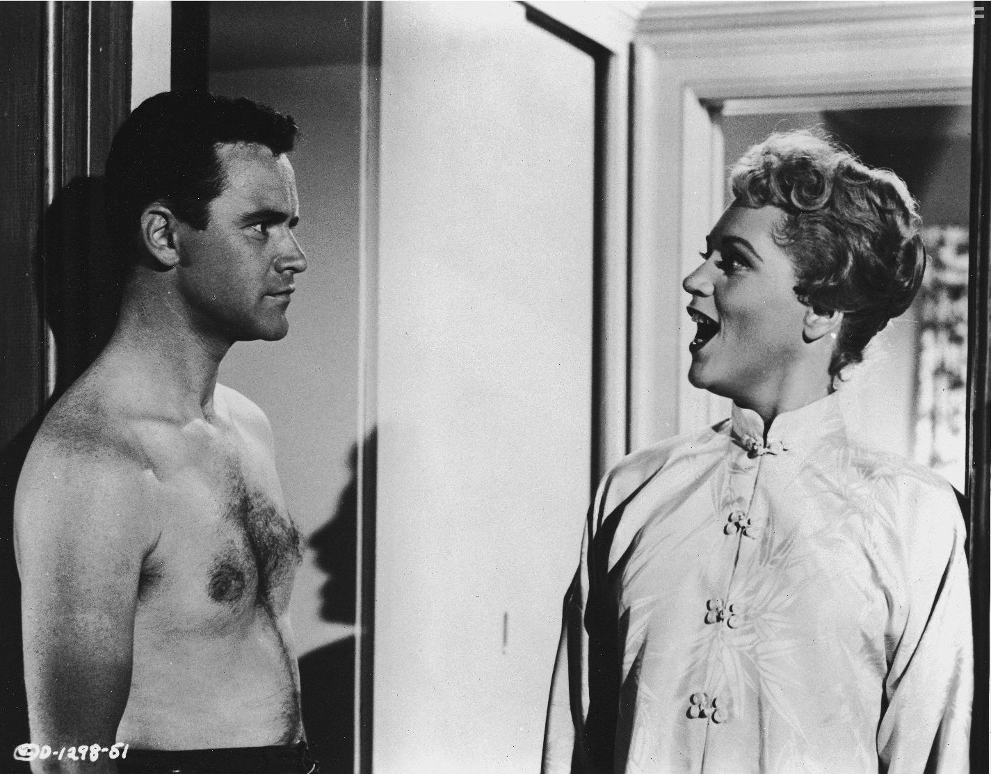 Jack Lemmon and Judy Holliday in Phffft (1954)