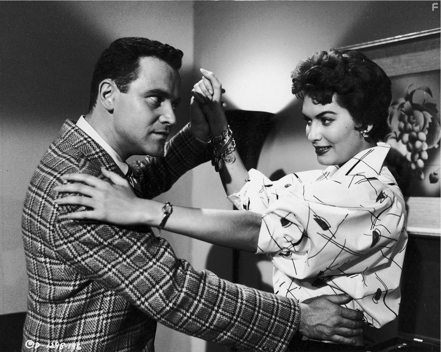 Jack Lemmon and Mylee Andreason in Phffft (1954)