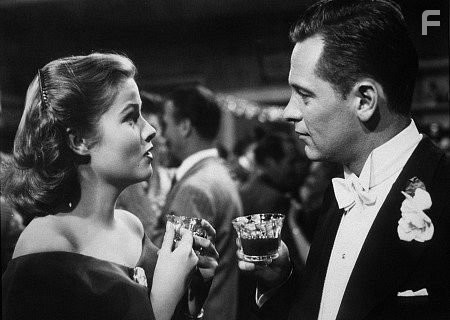 "Sunset Boulevard" Nancy Olson and William Holden 1950 Paramount / MPTV