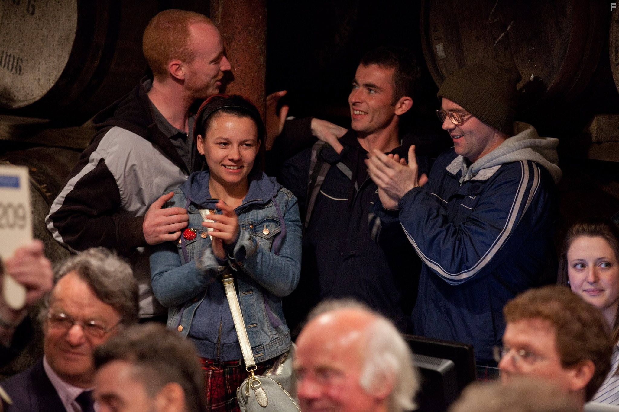 Gary Maitland, William Ruane, Jasmin Riggins, and Paul Brannigan in Доля ангелов (2012)