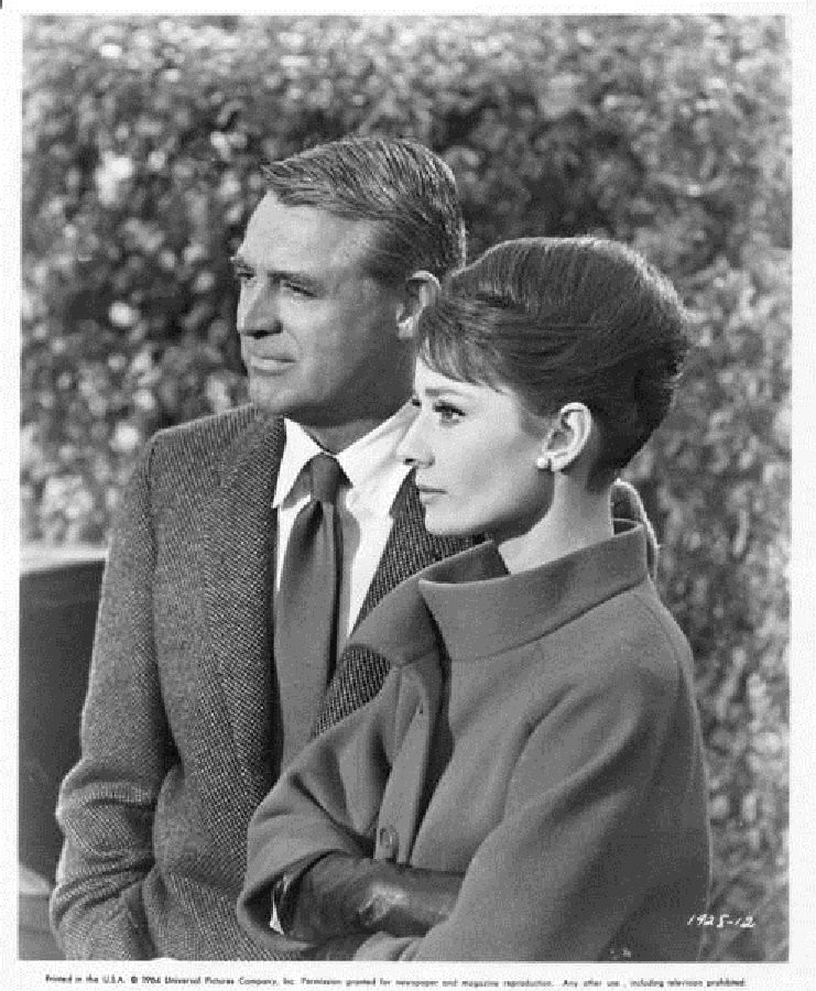 Cary Grant and Audrey Hepburn in Шарада (1963)