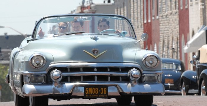 Ren?e Zellweger, Logan Lerman, and Mark Rendall in Мой единственный (2009)