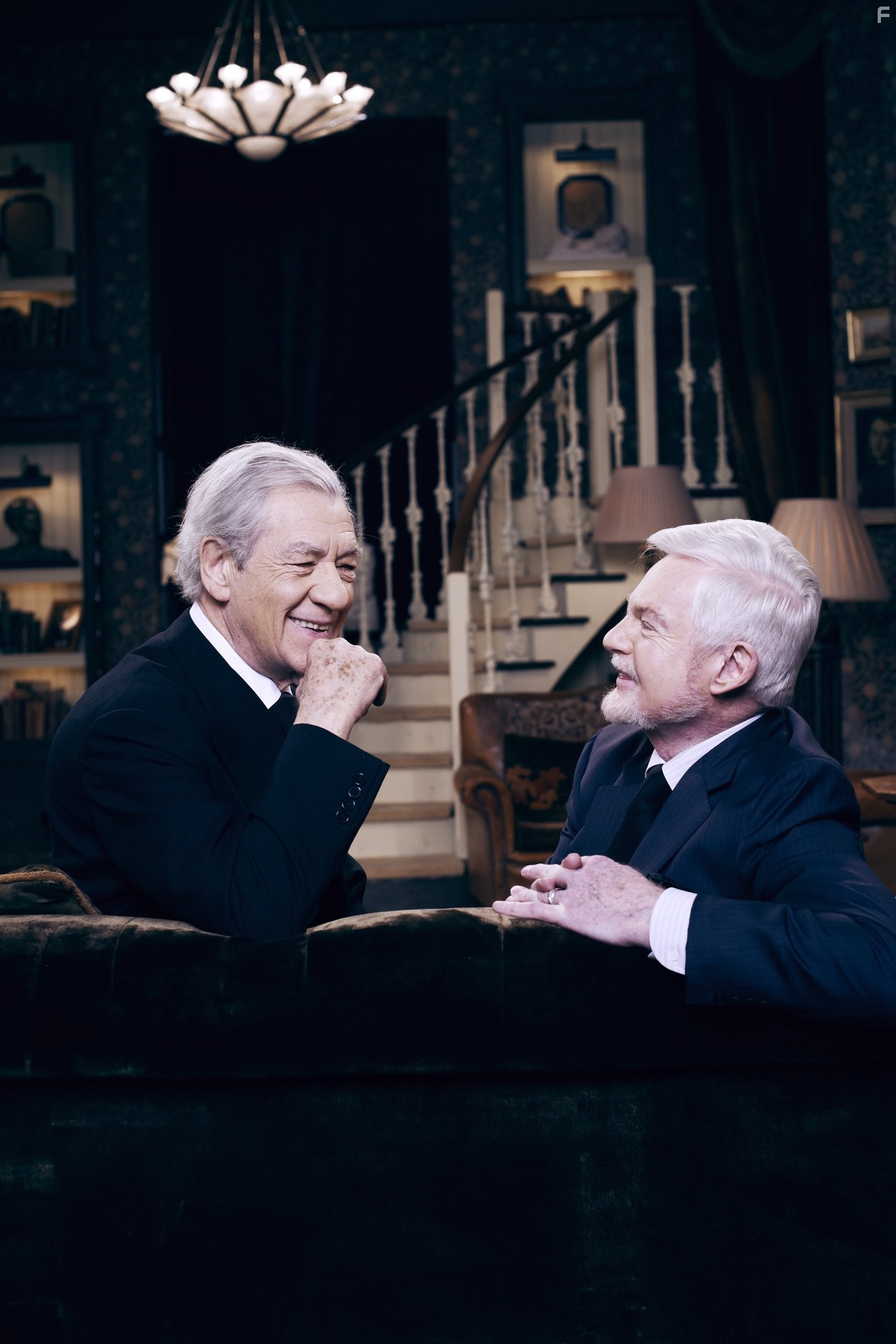 Derek Jacobi and Ian McKellen in Грешники (2013)