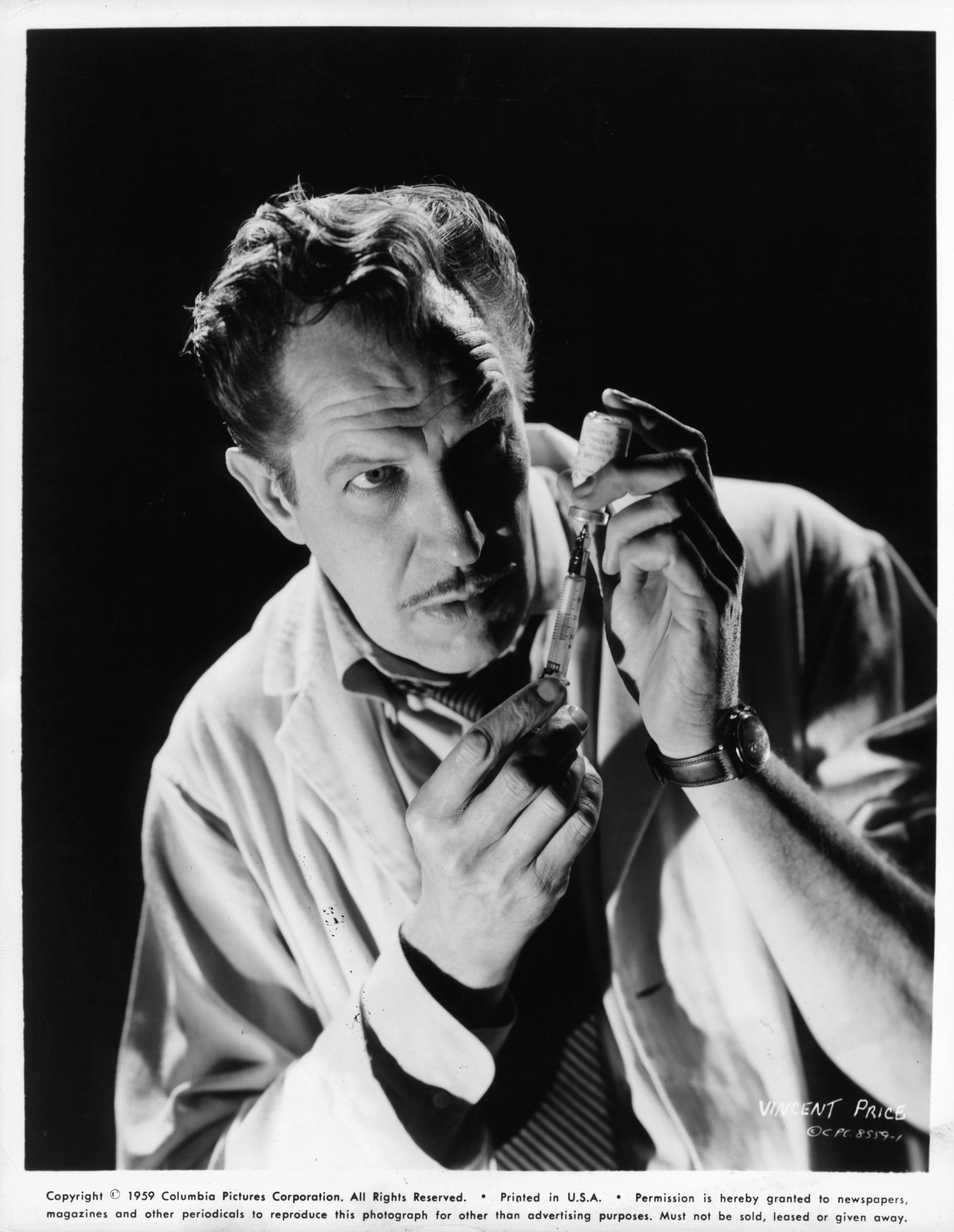 Vincent Price in Тинглер (1959)