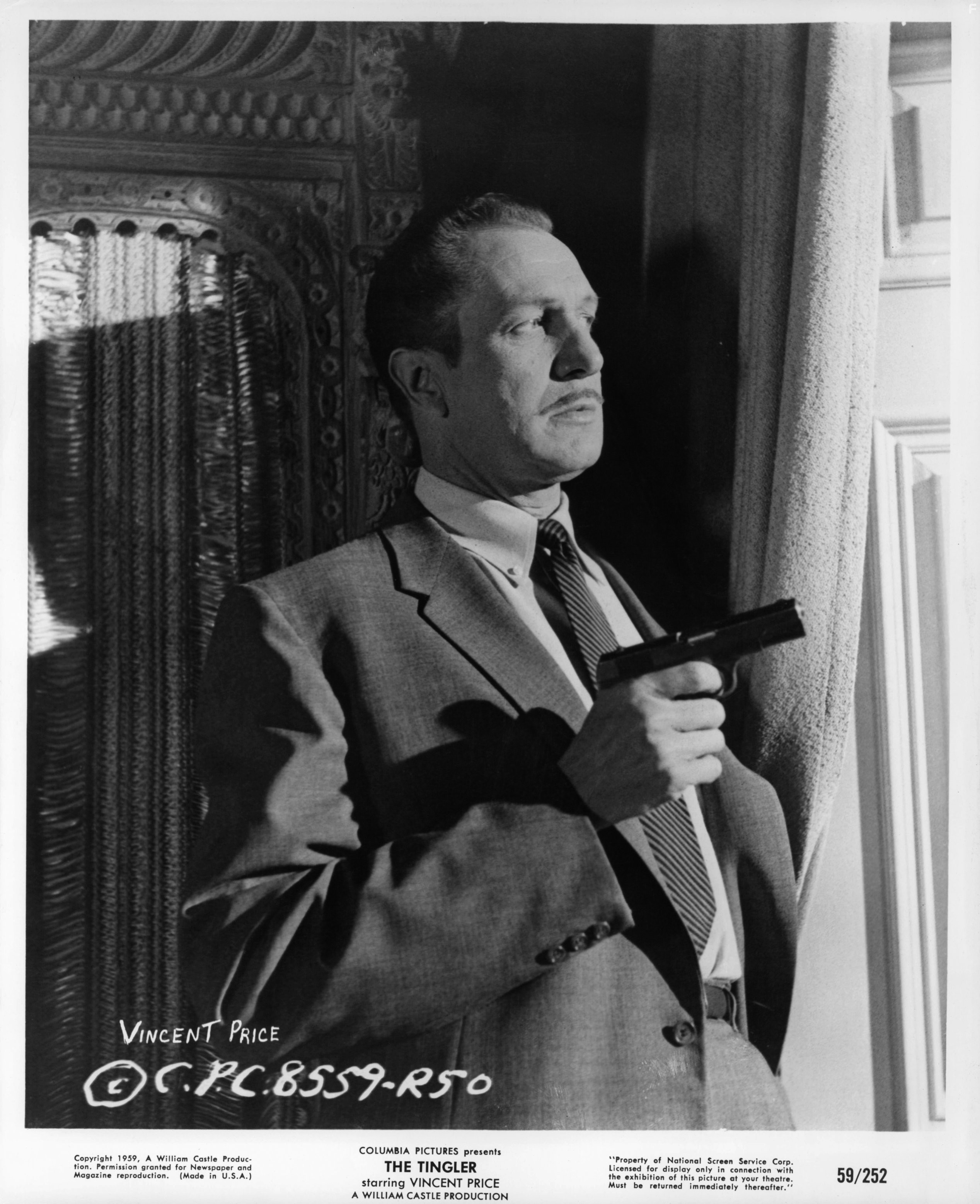 Vincent Price in Тинглер (1959)