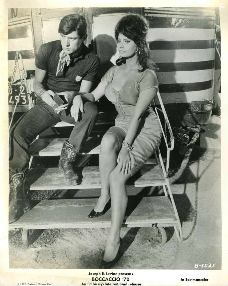 Sophia Loren in Боккаччо 70 (1962)