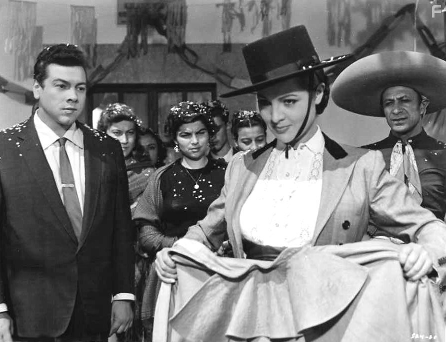 Mario Lanza and Sara Montiel in Serenade (1956)