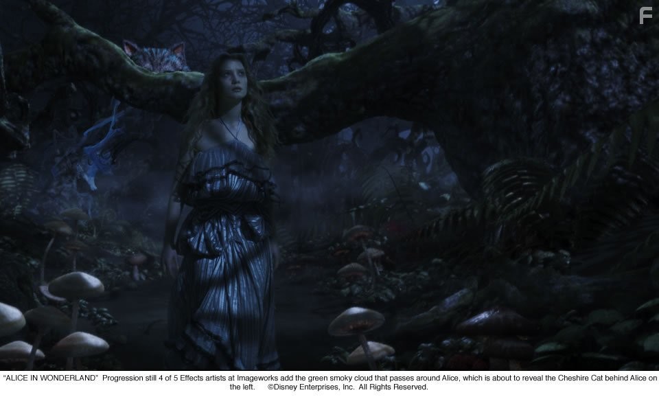 Mia Wasikowska in Алиса в стране чудес (2010)